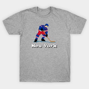 16-Bit Ice Hockey - New York T-Shirt